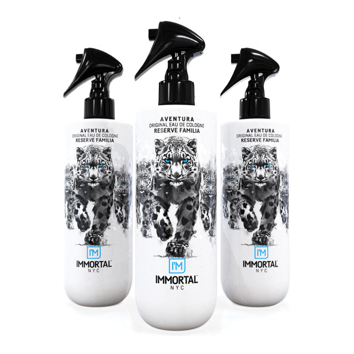 Одеколон після  гоління Immortal  Aventura Reserve Eau  de Cologne, 500 ml