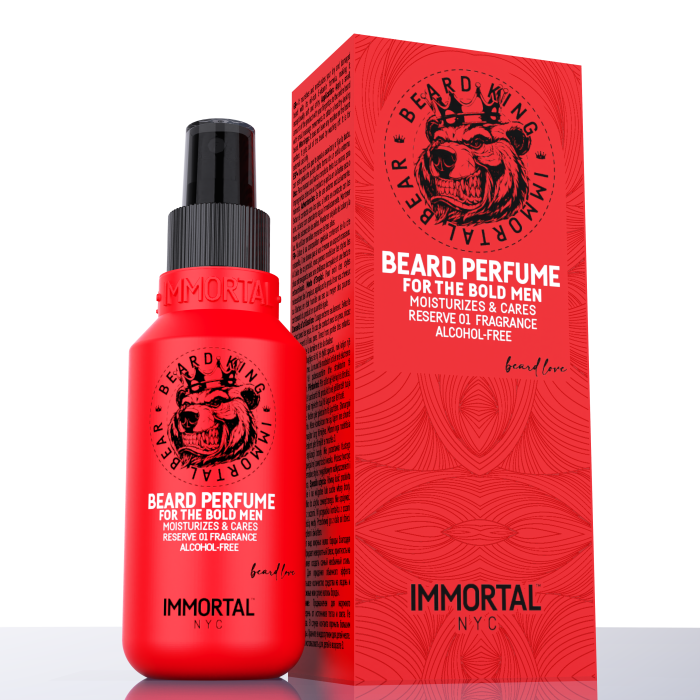 Парфум для бороди "Immortal Bear Beard Parfume 75мл