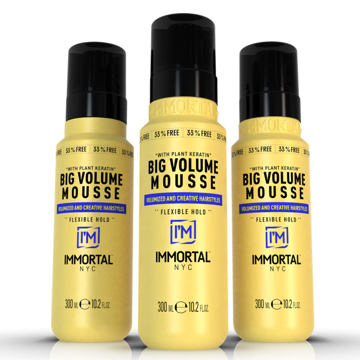 Піна для створення великого об’єму волосся Big Volume Mousse