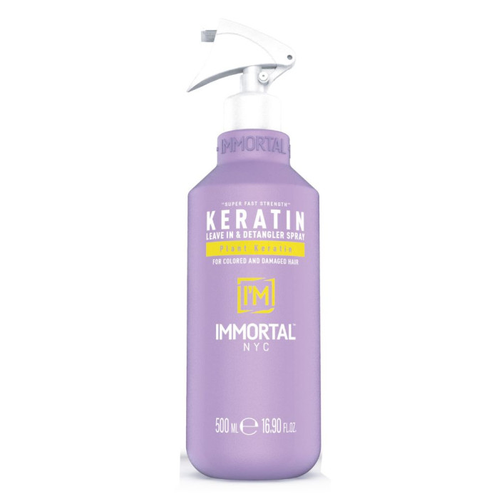 Незмиваючий кондиціонер-спрей для волосся, з кератином "Immortal Infuse Keratin 500мл