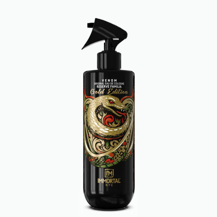 Одеколон після гоління IMMORTAL VENOM GOLD EDITION EAU DE COLOGNE, 500мл