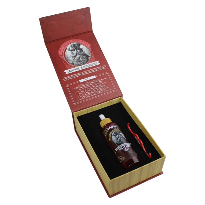 Подарунковий набір для догляду за бородою IMMORTAL CAPITANE BARBEROUSSE BEARD OIL