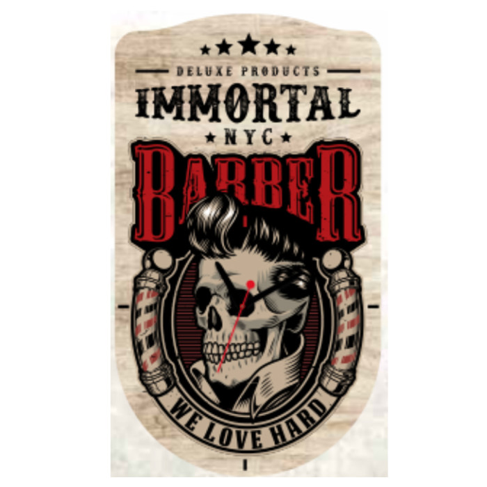 ГОДИННИК "IMMORTAL INFUSE WALL CLOCK 171-141" 30x​55 см