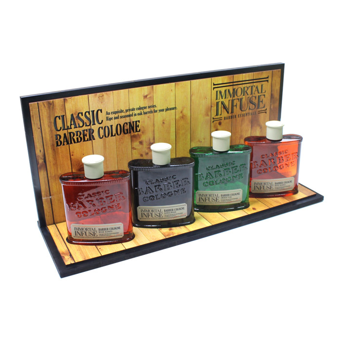 Стенд для одеколонів "IMMORTAL BARBER COLOGNE STAND "