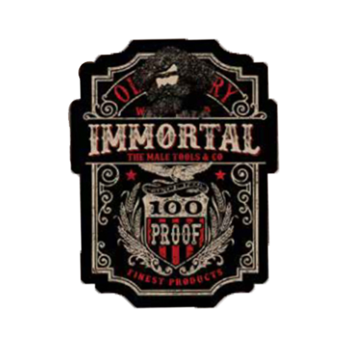ДЕРЕВ'ЯНИЙ ПОСТЕР "IMMORTAL INFUSE WOOD POSTER" BARBER 100 PROF 46х80 см